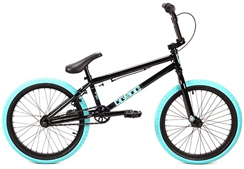 Jet BMX Block BMX Bike Freestyle Bicycle Gloss Black/Teal
