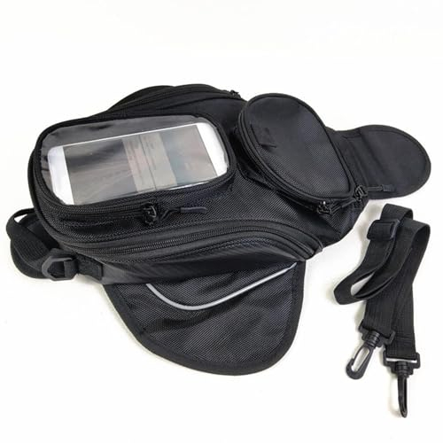 Tankrucksack Motorrad Handyhalterung Fahrrad Motorrad-Tankrucksack, Motorrad Magnet Tank Handyhalter Tasche Klarsichtfenster Für Motorrad & Handy, Verwendbar Als Tanktasche & Gürtelta