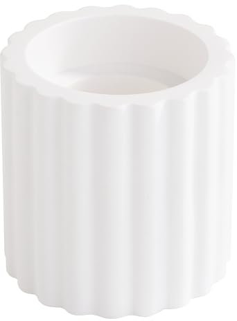 HobbyFun Silikongießform Stabkerzenhalter Ronny Rund Kerzenhalter DIY Weihnachtskerzen Handmade Basteln Dekoration Silikonform Gießform Stabkerzen Klein