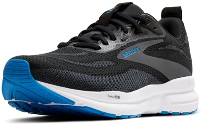 Brooks Men’s Trace 4 Neutral Running Shoe - Black/Ebony/Cloissonne - 13 Medium