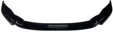 Frontali Lip Accessori Per Tiguan MK2 R Line 2017-2020 Pre Spoiler Anteriore Paraurti Anteriore Modifica Kit Carrozzeria Esterna Labbro Paraurti(Glossy Black)