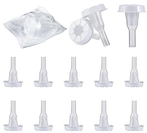 10 condones urinarios para hombres, duradero, práctico, silicona, evita fugas, 32 mm, transparente, ideal para hombres mayores o discapacitados, higiénicos y desechables (M)