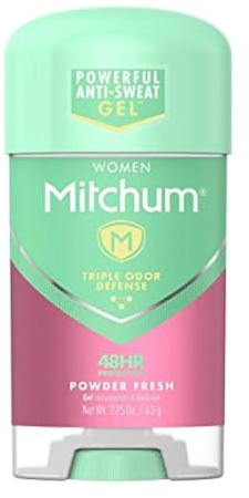 Mitchum für Frauen Power Gel Anti-Transpirant Deodorant Powder Frischer 2,25 Unzen (2er Pack) - Verpackung können variieren