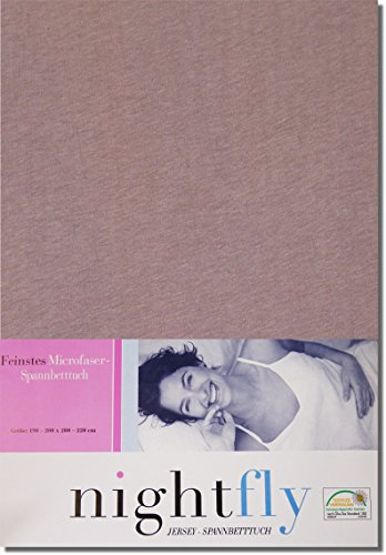 Wasserbetten1a Spannbettlaken Tuch Laken Spannbetttuch Microfaser WASSERBETT BOXSPRING Bett 180 x 200-200 x 220 cm (AUBERGINE)
