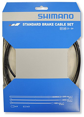 Shimano Road/MTB Bremszug-Set Schwarz Einheitsgröße