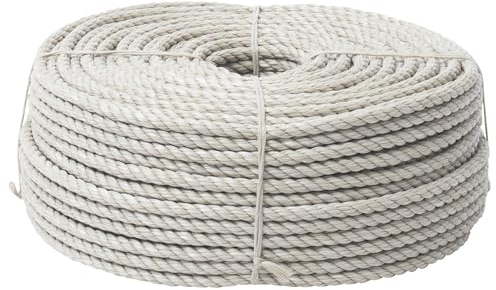 Corde beige 100 mètres WERKA PRO Ø 10 mm (résistance ± 1390 kg)