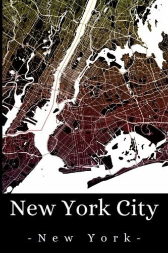New York City New York: Your city, your region, your home! | Composition Notebook 6x9 plaid 120 pages
