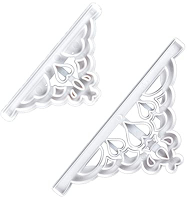 Set di Formine per Torta Decorazione Tiara Corona Principessa, ABS Resistente alle Alte Temperature
