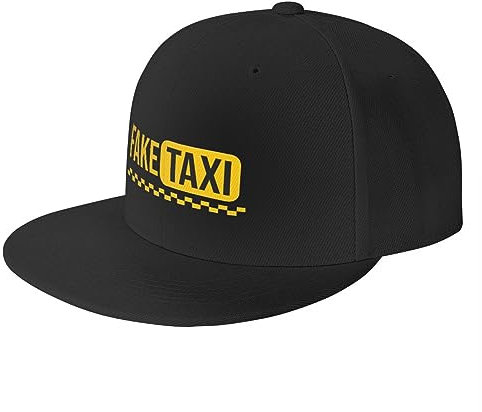 Baseballkappe Klassische gefälschte Taxifahrer Hip Hop Baseballkappe Männer Frauen Personalisierte Snapback Unisex Papa Hut Sommer