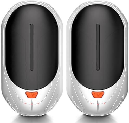 Handvärmare 2-pack 6000 mAh bärbar uppvärmning, gåva för kvinnor, män, handvärmare, återanvändbar, 20 timmar säker värme, perfekt för camping, jaktutrustning