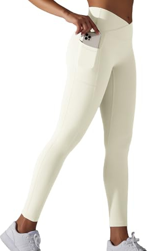 JTSONN Leggins Deportivos Mujer de Cintura Alta Termicas Deporte Push Up Pantalones de Yoga con Bolsillos Mallas de Gimnasio Leggings Deportivas de Correr Fitness