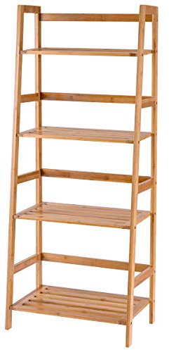 Supporto for piante, mensola for fiori in metallo for interni. Portavasi for fiori con scala autoportante con binari posteriori, scaffale for scaffali angolari for esposizione di piante da interni ed