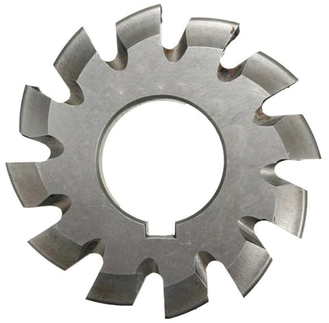 LLMWFA Fresa for ingranaggi a disco M1 1,5 2, 3 8 10, angolo di pressione deII'ingranaggio cilindrico 20 gradi, fresa for cilindrici NO1-8 PC(8 * 2.25)