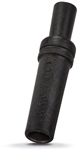 Duck Commander Ole Raspy Duck Call- Mallard Hen, Easy to Blow Low & Raspy Sounds, Hunting Waterfowl Lanyard Accessories, Black