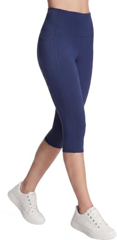 Skechers dam Leggings Gowalk hög midja capribyxor