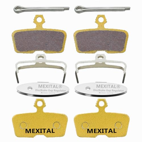 MEXITAL bremsbeläge Fahrrad, Fahrrad Scheibenbremsbeläge, Scheibenbremsbeläge Bremse gesintert für AVID Code Code R (2011-2014) SRAM Guide RE Code Sattel Code RSC 2018 S12-2