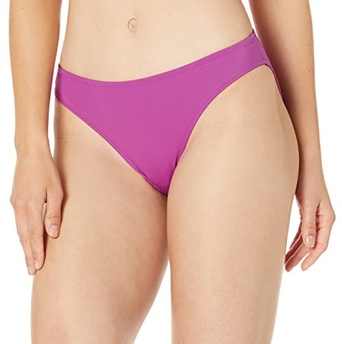 Amazon Essentials Bas de Bikini Classique à Taille Basse et Couvrance Complète Femme, Améthyste, 40