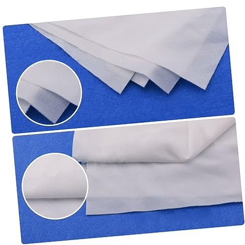 OSALADI Lot de 100 Chiffons Antistatiques Microfibre 15x15 Cm pour Nettoyage de Précision Électronique, Laboratoires et Surfaces Délicates, Tissu Absorbant Bleu Anti-poussière