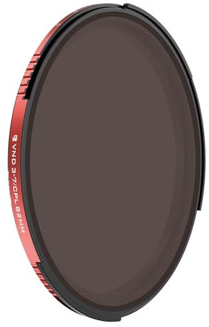 Freewell 82mm Threaded Hybrid Variable ND/CPL Filter 3 to 7 Stop – Precise Light Control, Glare Reduction & Enhanced Colors for Cinematic Photography & Videography