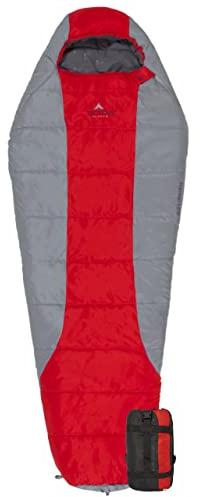 Teton Tracker, 5 Degree Sleeping Bag; Lightweight, Warm Mummy Sleeping Bag, Camping, Backpacking, Hiking
