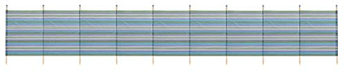 Yello WBL Sun Protection Outdoor Extra Tall Stripes Windbreak available in Green - 10 Pole, 150 cm