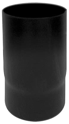 Rauchrohr 0,25m DN 140 schwarz emailliert Pelletofen 600 Grad CE Made in Italy