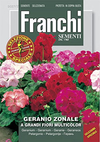 Franchi - FDBF_S 327-2 - Geranium Zonal Grandi Flora Mix - Seeds