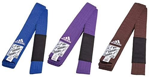 adidas BJJ Blue Belt Brazilian Jiu Jitsu Martial Arts Purple Brown A1 A2 A3 100% Baumwolle