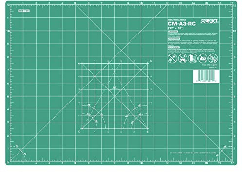 OLFA Multi-Purpose Double-Sided Use Craft Mat: 42.5x30cm / 17x12in