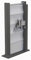 Blocco per tapparelle, saracinesche, antisollevamento, acciaio inox, 67x71mm, 2 pezzi - THIRARD