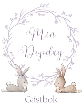 Min Dopdag Gästbok: Gästbok för barn Dopceremonier med plats för gästens namn och speciella budskap. Plats för 120 gästmeddelanden. Ny gästbok för ... till nyblivna mammor och baby showers.