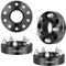 VEVOR Élargisseur de Voie 4PCs Épaisseur 38 mm, Entretoises de Roue 5 Boulons, Modèles de Boulons 127x140 mm, Alésage 71,5 mm, Compatible avec Jeep Journey, WRANGLER JK JKU, Commander XK, Marquis