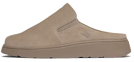 Fitflop Gen-ff elastisk mocka mules för kvinnor, Mullvadsbrunt, 36 EU