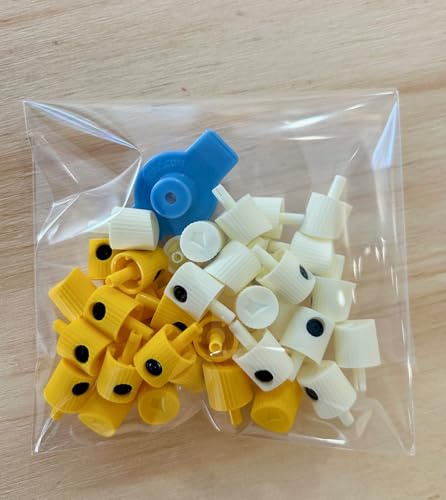 Spray paint caps mixed bag 20 NY fat caps 20 Legos thin caps 1 uprok adaptor