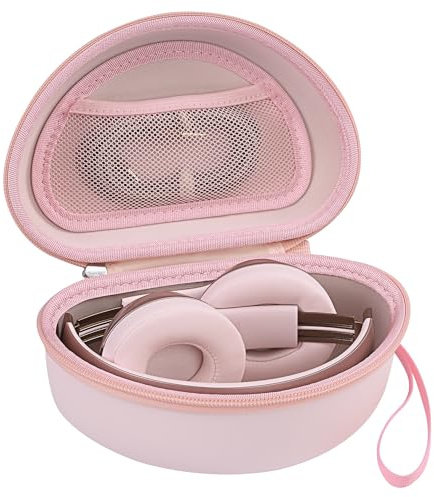 Hard Headphone Case for Beats Solo 4, Studio Pro, Solo 3, Studio 3, Solo 2,Over Ear Headphone Carrying Case with Storage Cable Bag Strap for Travel