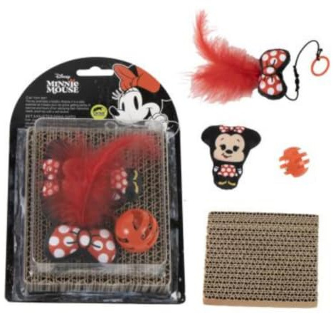 CERDA Life´S Little Moments Jouet Chat Minnie, Griffoir et Catnip