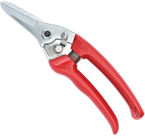 Premier 1 Supplies ARS 140DXR Tondeuse à enclume japonaise, rouge, lame