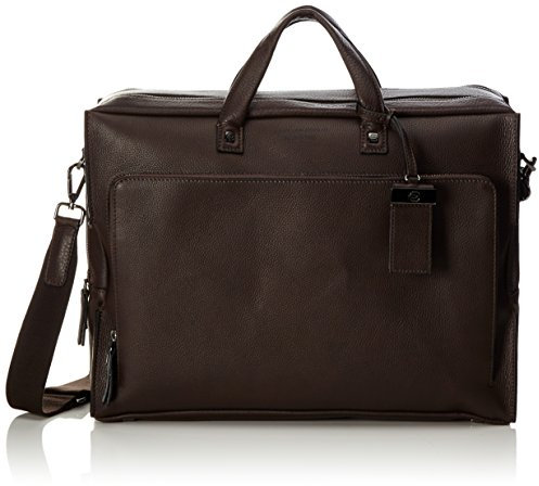 Piquadro CA3809W72/M Cartella Collezione Sirio, Pelle, Marrone, 40 cm