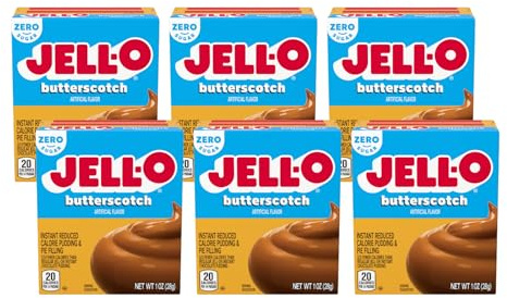 Jell-O Sugar Free Butterscotch Pudding Mix, 28 g