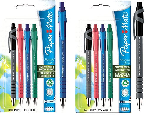 PaperMate Flexgrip Ultra Kugelschreiber 10er Set sortiert