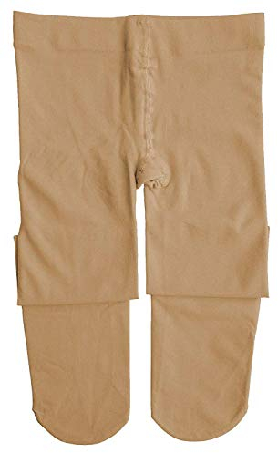 Dancina Mädchen Ballett Strumpfhose Ultra-Stretch Mikrofaser M (122-140) Caramel
