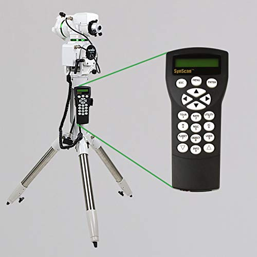 Sky-Watcher AZ-EQ5 – Fully Computerized GoTo German Equatorial, Alt-AZ Telescope Mount, and dual-OTA telescope – Computerized Hand Controller with 42,900+ Object Database