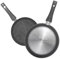 Aeternum, Petragres Ecosolution, Padella Antiaderente, Diametro 26 cm, Full Induction, Adatto all'Induzione, Rivestimento PFAS FREE, Grigio scuro