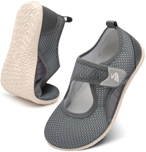Spesoul Water Shoes for Women Men Barefoot Swim Socks Beach Aqua Shoes Mesh Quick Dry Slip On Lightweight for Home Elderly Pool Summer Travel 8.5-9.5 Women/7-7.5 Men