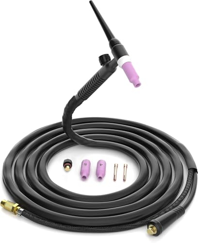 H HZXVOGEN WP17V/SR-17V Air-Cooled TIG Welding Torch 4M Universal Fit