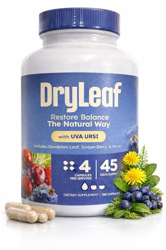 DryLeaf Water Pills for Swollen Feet and or a Swollen Leg – Diuretics for Water Retention in Legs and Feet, Natural Herbal Supplement to Help You Feel Like You Have Your Ankles Back Again