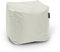Sitzpouf für Outdoor Sitzsack, Fußhocker ideal für Gaming Sitzsäcke, Wetterfest, Outdoor Pouf (45x45x45cm, Beige)