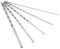 Extra langer Spiralbohrer, ultraschnell, Stahl, gerader Schaft, Profi-Spiralbohrer, Mini-Bohrer, perfektes Werkzeug für Verwendung 2-5 mm
