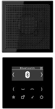 Smart Radio Dab + Bluetooth, Kit Mono S Ls Högtalare Svart