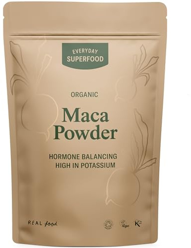 Everyday Superfood Organic Maca Powder 50g | Preuvian | Dried Maca Root | Great in Acai & Maqui Blend | Lab-Tested & Retail Grade Quality